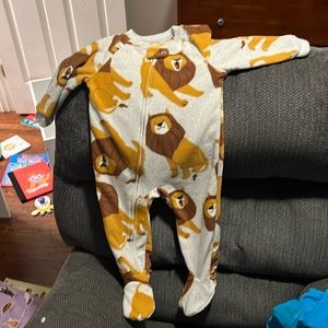 Two never worn carters zip up 2 piece set